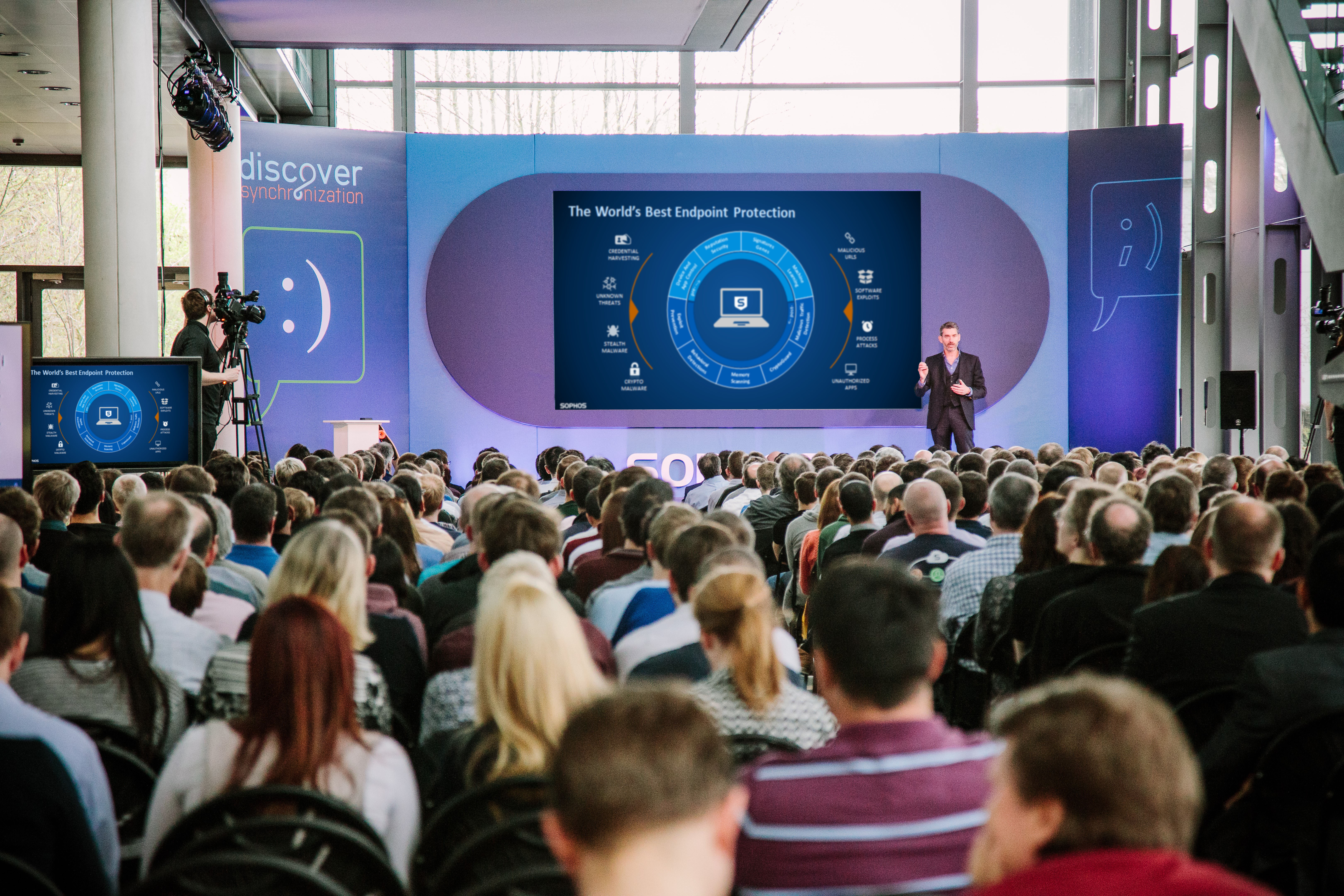 Crowd at an event