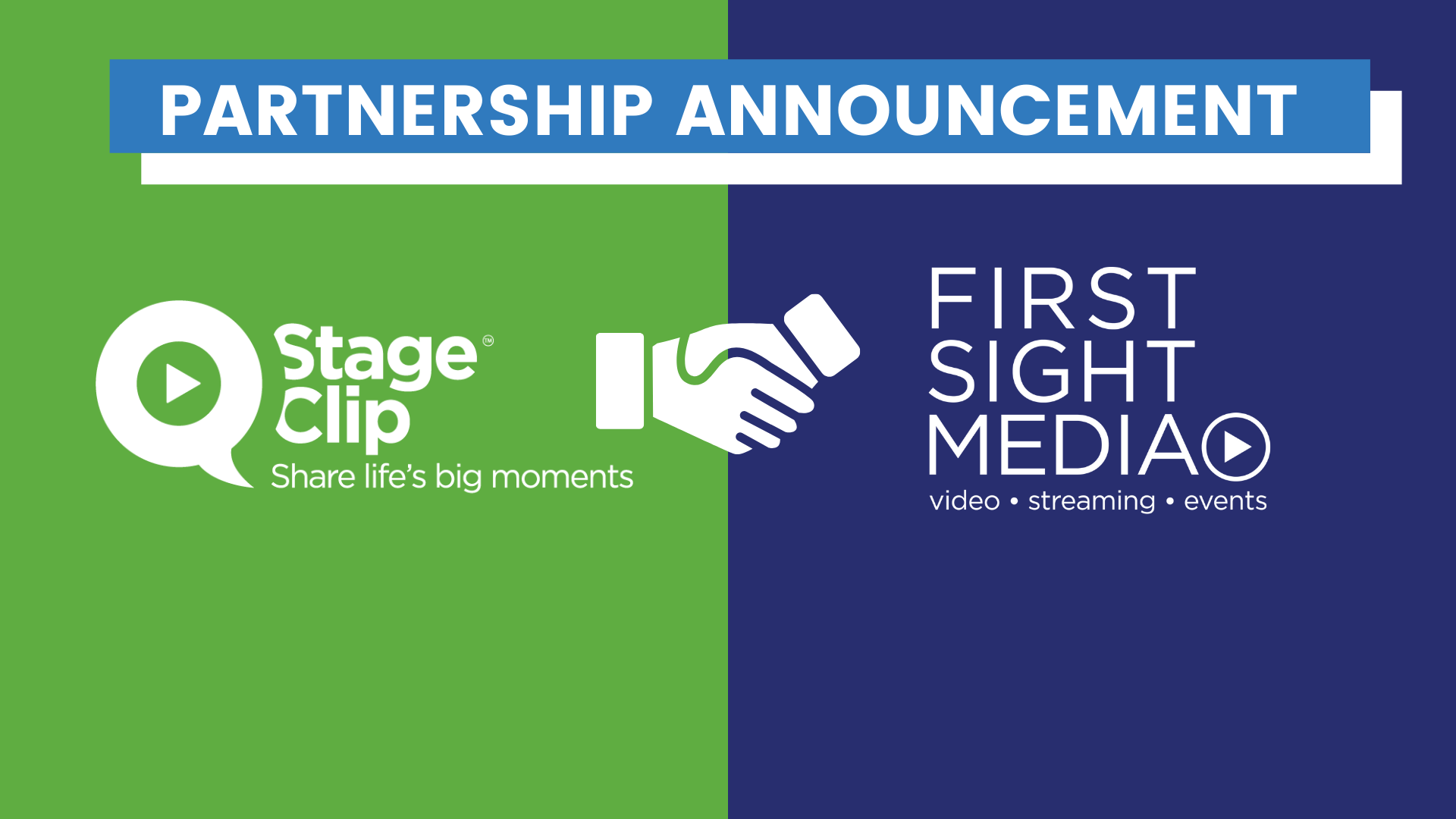 First Sight Media StageClip Partnership