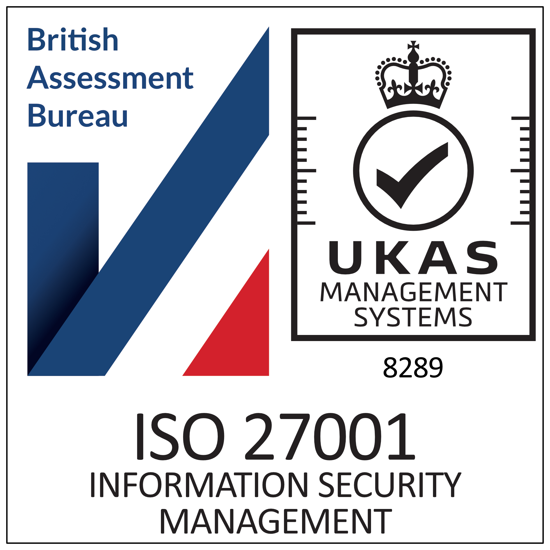 ISO27001 Certificate